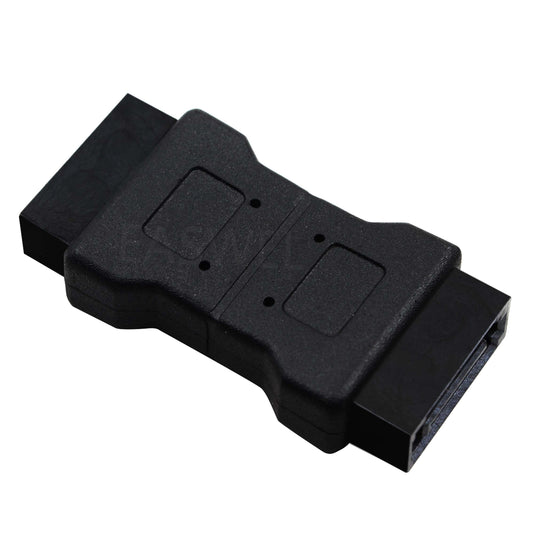 EASWEL 7pin SATA 3.0 Male to Male Port Adapter Staight Angle SATA 6Gbps Convertor Card