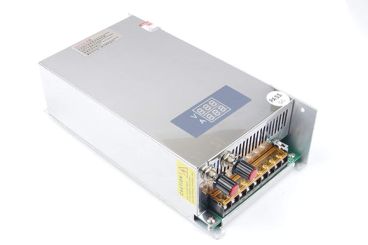 LIVISN Adjustable DC Power Voltage Converter AC 110V to DC 0-12V 0-80A Module 12V 80A Switching Power Supply Digital Display 1000W Voltage Regulator…