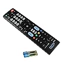 HQRP Remote Control Compatible with LG 32LE5400 32LF11 32LP1D 32LP1DC 37LB4D 37LB5D 37LC2D 37LH30 37LH40 42LD400 LCD LED HD TV Smart 1080p 3D Ultra 4K