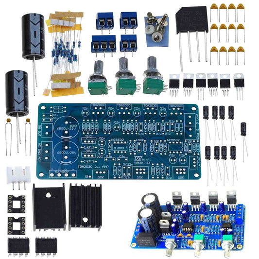 Reland Sun TDA2030L/TDA2030A 2.1 Stereo Audio Power Amplifier DIY/Finished Board (DIY)