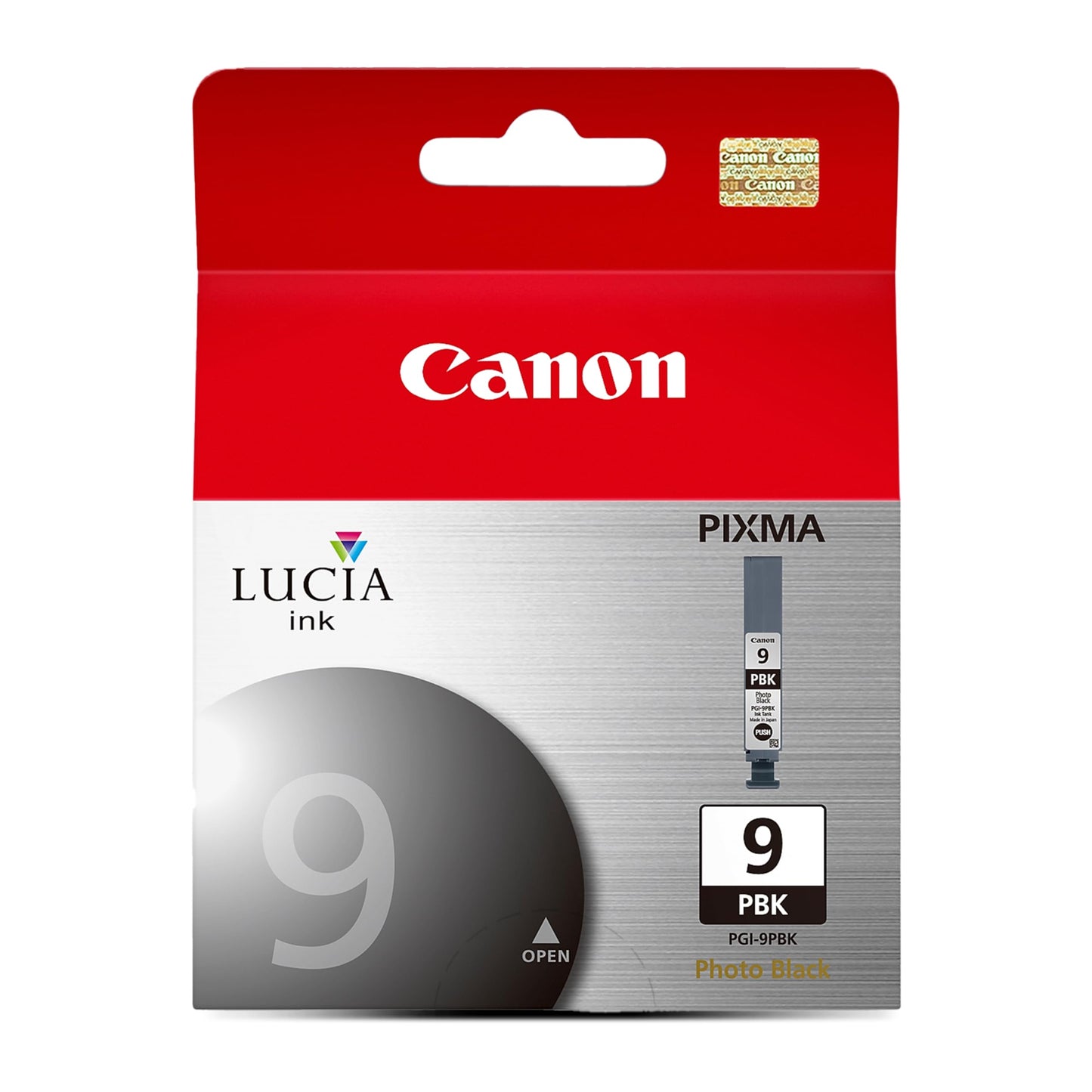 Canon PGI-9 Genuine Photo Black Ink Tank, Compatible with Pro9500, Pro9500 Mark II, MX7600, and IX7000 Printers