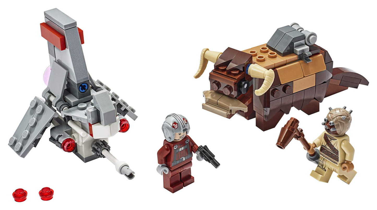LEGO Star Wars: A New Hope T-16 Skyhopper vs Bantha Microfighters 75265 Collectible Toy Building Kit for Kids, New 2020 (198 Pieces)