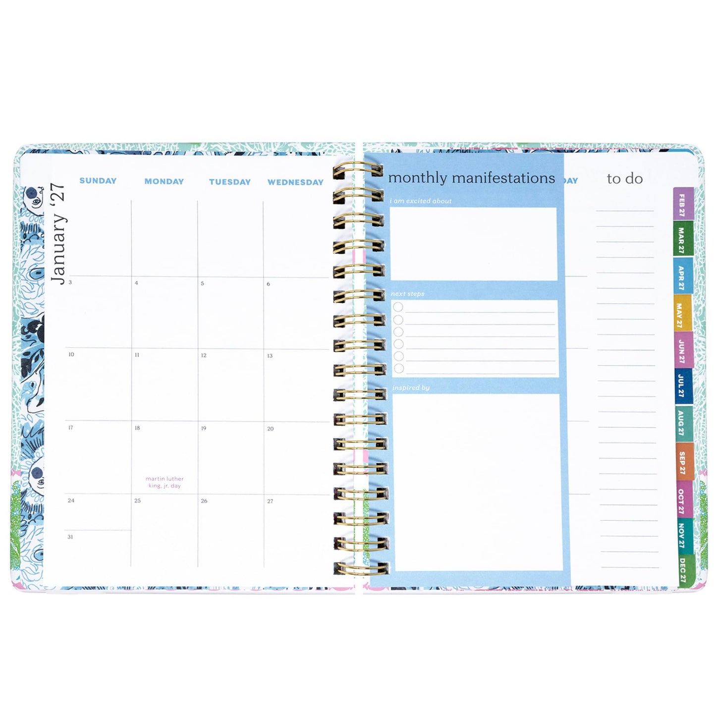 Lilly Pulitzer 17-Month Large 2026-2027 Planner, Fantastical for Home