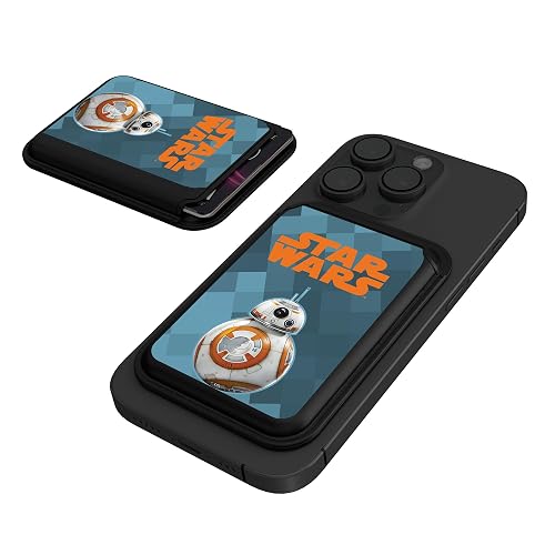 Keyscaper Star Wars BB-8 Color Block Black Magnetic Credit Card Wallet