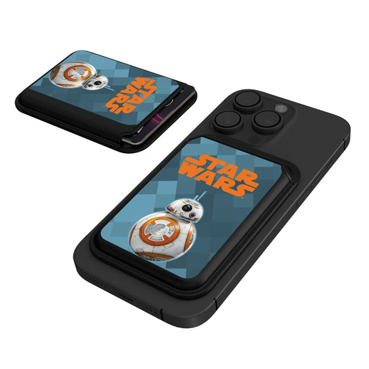 Keyscaper Star Wars BB-8 Color Block Black Magnetic Credit Card Wallet