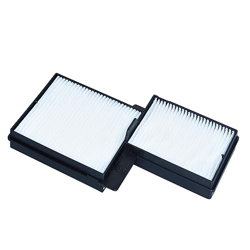 RANETLIO Anti-Dust Filter V13H134A49 Replacement Projector Air Filter Fit for EPSON ELPAF49 EB-670 EB-675W EB-675WI EB-680 EB-680S EB-680WI EB-685W