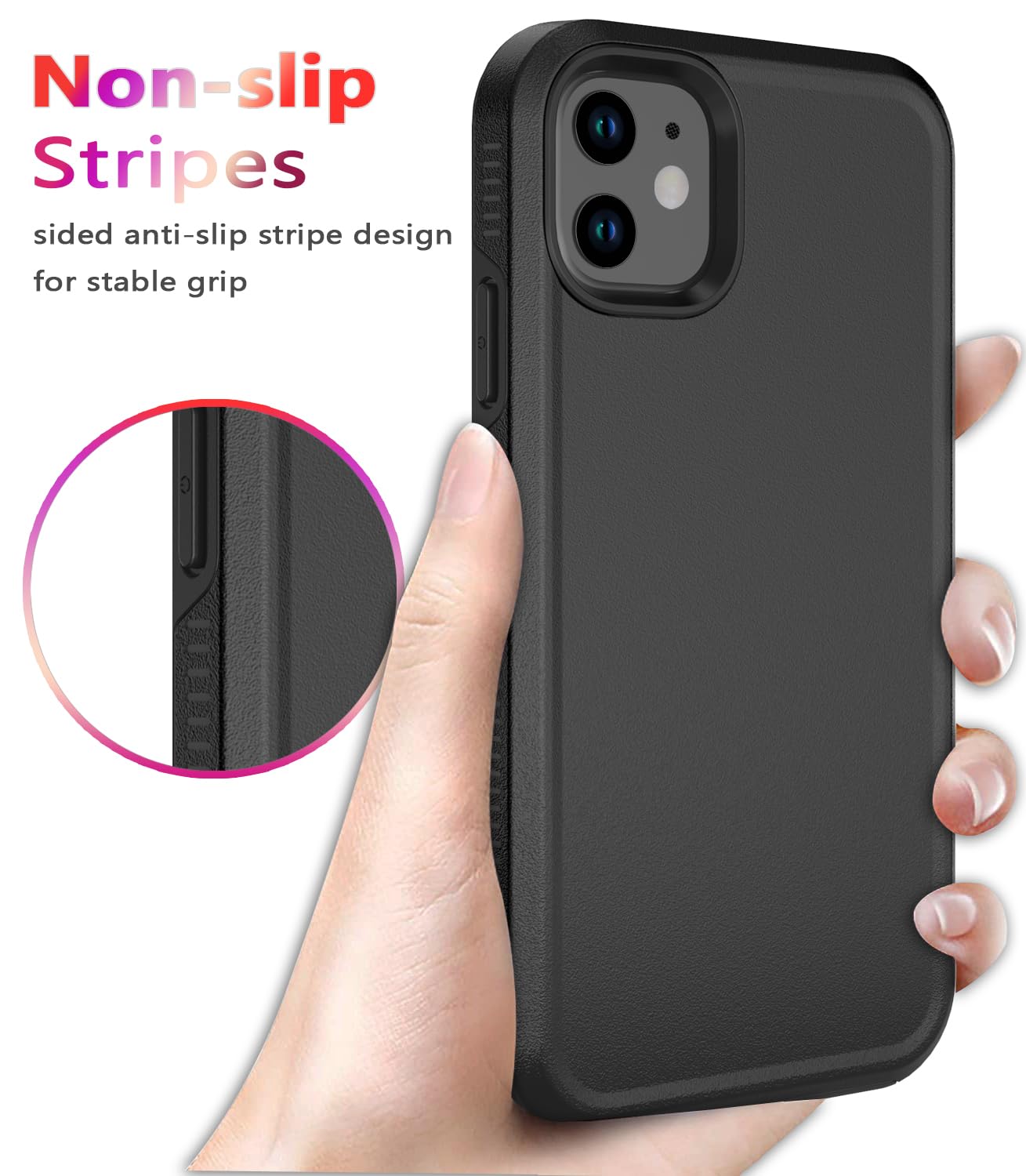 Diverbox for iPhone 11 Case [Shockproof] [Dropproof] [Tempered Glass Screen Protector],Heavy Duty Protection Phone Case Cover for Apple iPhone 11