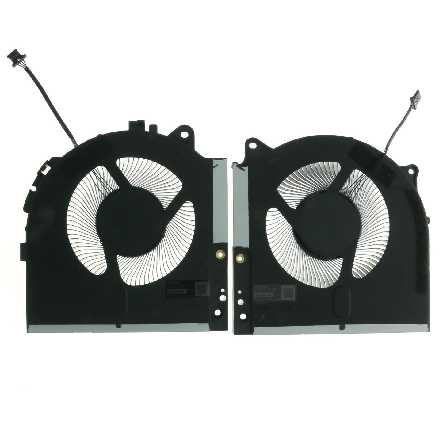 CPU+GPU Cooling Fan Replacement for Dell Alienware M17 R5 2022 Year MG75091V1-C080-S9A MG75091V1-C090-S9A 5K24054NA4 5K24054OLR DC 12V