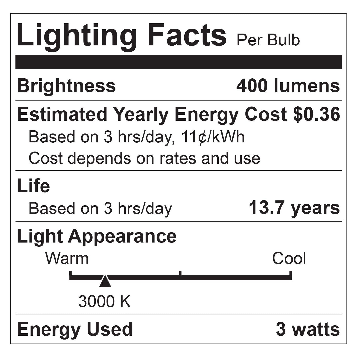 Sunlite LED G9 Base Bulbs, 3W (40W Equal), 400 Lumen, 3000K Warm White