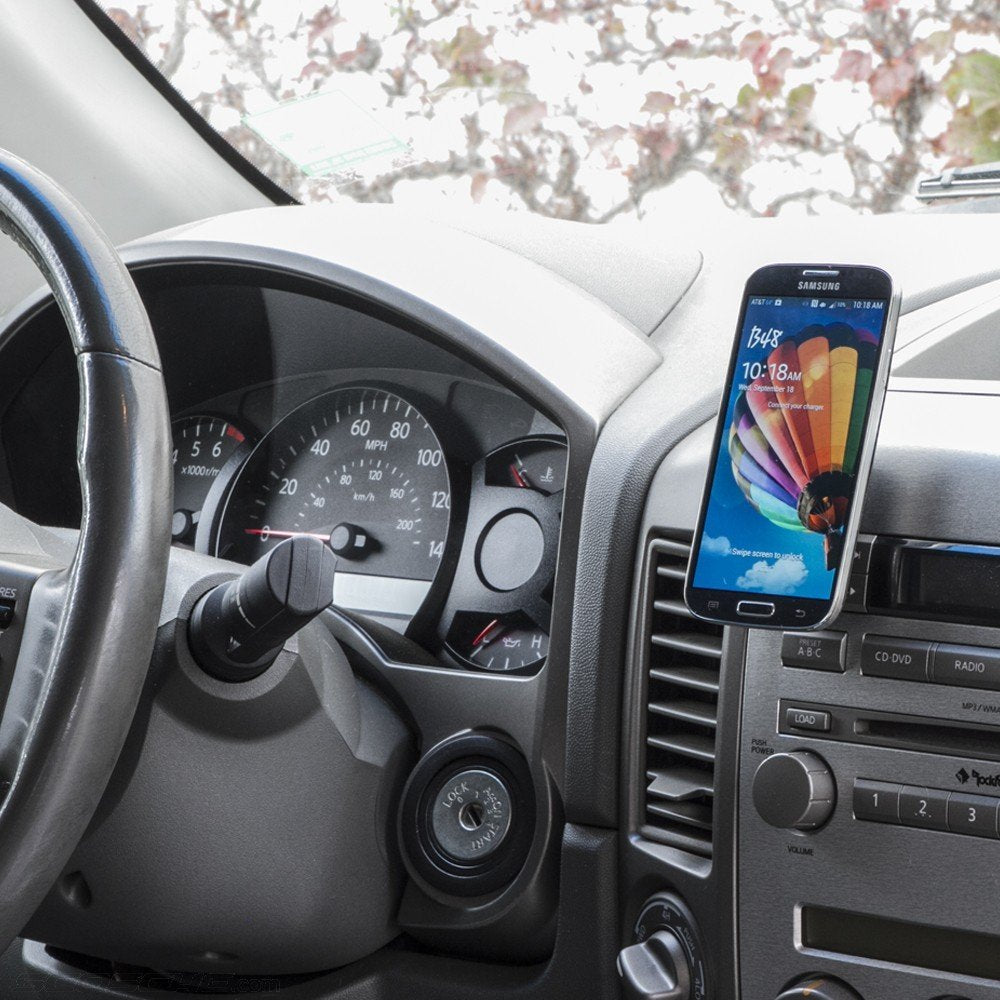 Scosche MAGFMB MagicMount Magnetic Car Phone Holder - Strong Magnet Mount for iPhone/Android - Secure Magnetic Cell Phone Mount for Flat Surfaces