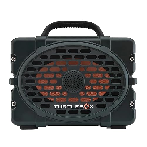 Turtlebox Original Gen 3: Portable Outdoor Bluetooth Speaker - Ultra-Loud (120dB), Waterproof (IP67), Rugged, Impact-Resistant, 3-Day Battery | Party