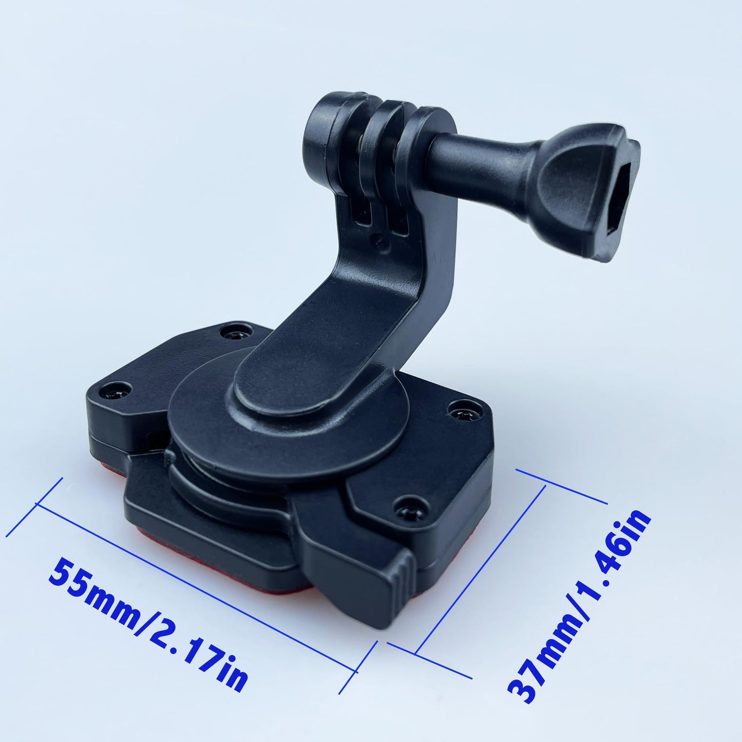 ThtRht Action Camera Helmet Mount Holder Universal Self-Adhesive Sticky Mounts for Gopro Hero DJI Osmo Insta 360 Sjcam Waterproof Underwater Camera