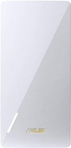 ASUS RP-AX58 AX3000 Dual Band WiFi 6 (802.11ax) Range Extender, AiMesh Extender for Seamless mesh WiFi; Works with Any WiFi Router