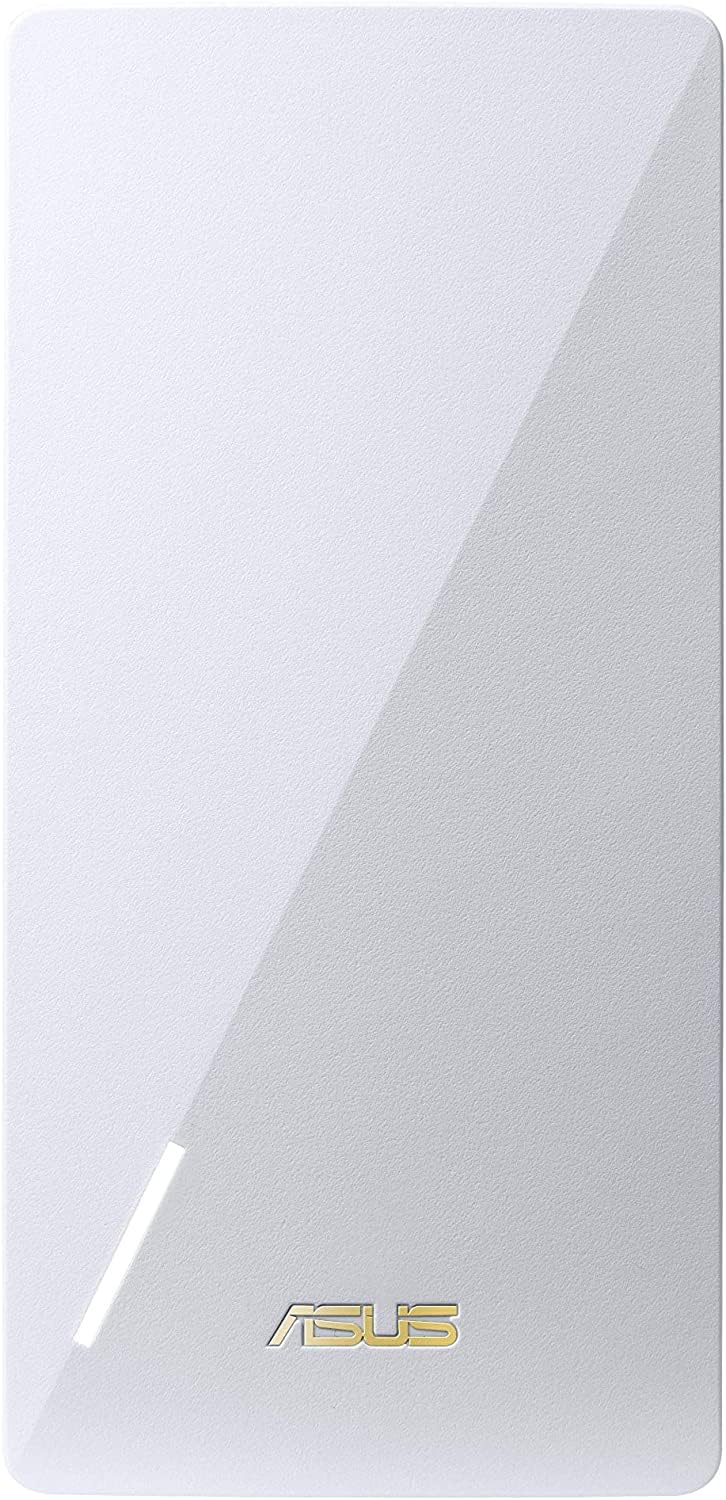 ASUS RP-AX58 AX3000 Dual Band WiFi 6 (802.11ax) Range Extender, AiMesh Extender for Seamless mesh WiFi; Works with Any WiFi Router