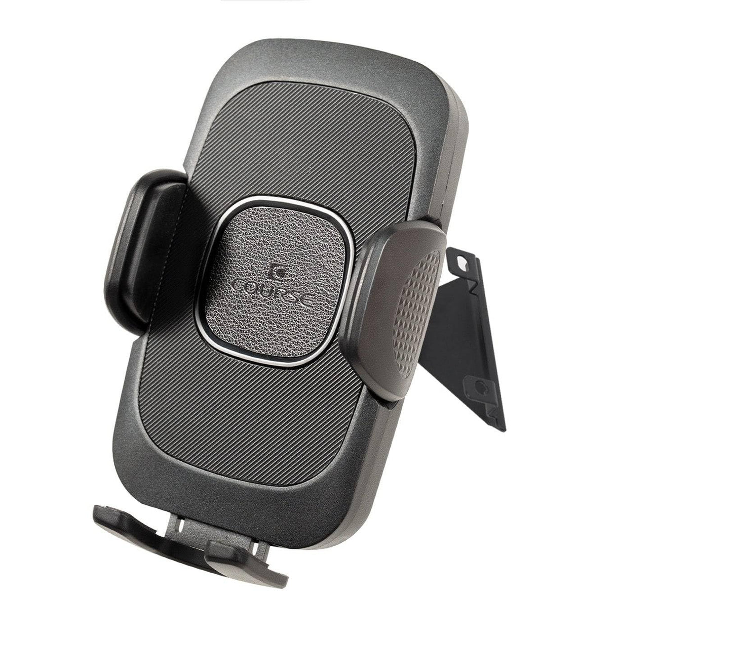 Course Motorsports Direct Fit Phone Mount: Honda CR - V (2012-2016) - Left or Right - Cradle Head - No Charging Manual Closing (Black)