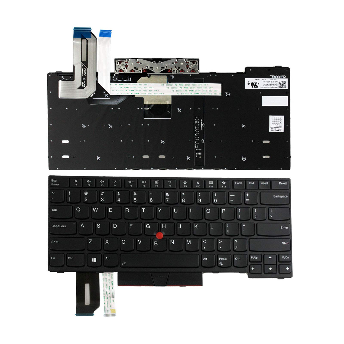 Zahara Keyboard US Backlit for Lenovo Thinkpad L380 E480 Yoga L390