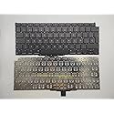 NNLLY Laptop Replacement Spanish Layout Keyboard for MacBook Air Retina 13" M1 A2337 Late 2020 Year Black Without Frame