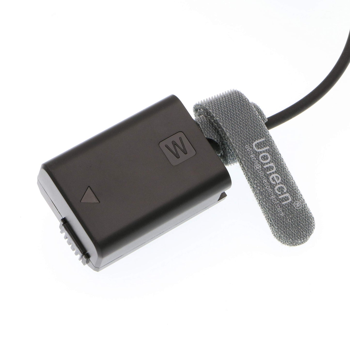 Uonecn Dummy Battery A7 to D-tap Cable for Sony NEX 3/5/7 Series, A7/A7R/A7S/A7II/A3000/A5000/A5100/A6000/A6300/A7s II (12 Inch, Male-to-Female, 3-Pin