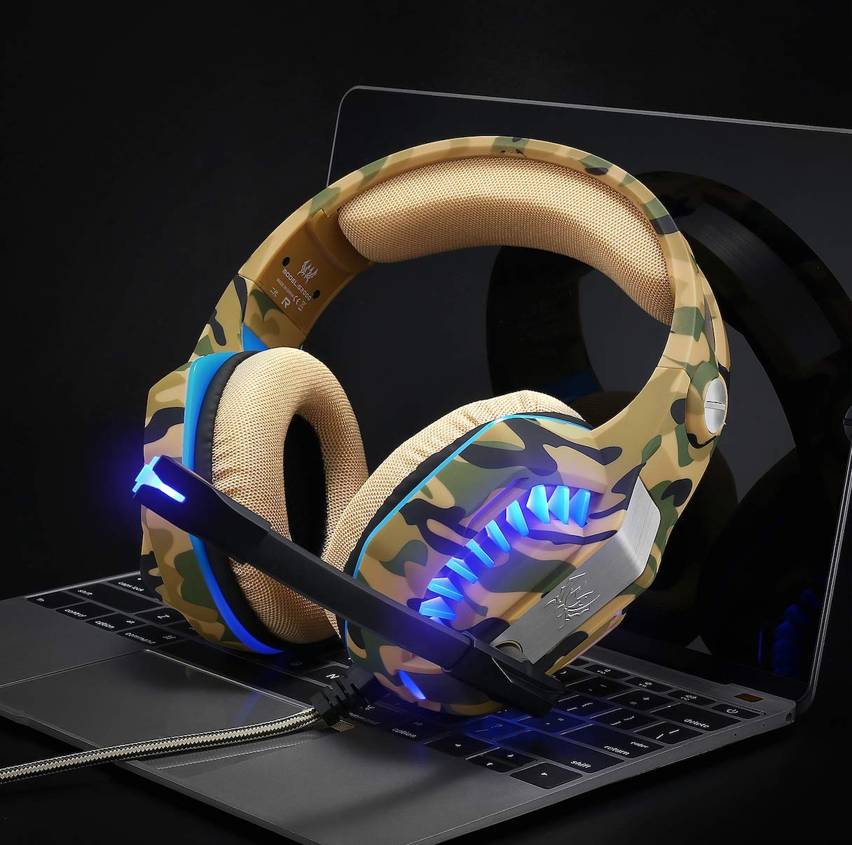 PS4 Headset Gaming Headset for PC Xbox One Headphones with Mic Headset for Gaming Computer