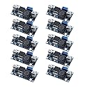 YIOVVOM 10 Pieces Adjustable LM2596S DC-DC Buck Module Converter High Efficiency Voltage Regulator 3.0-40V to 1.5-35V Buck Converter Adjustable Power…