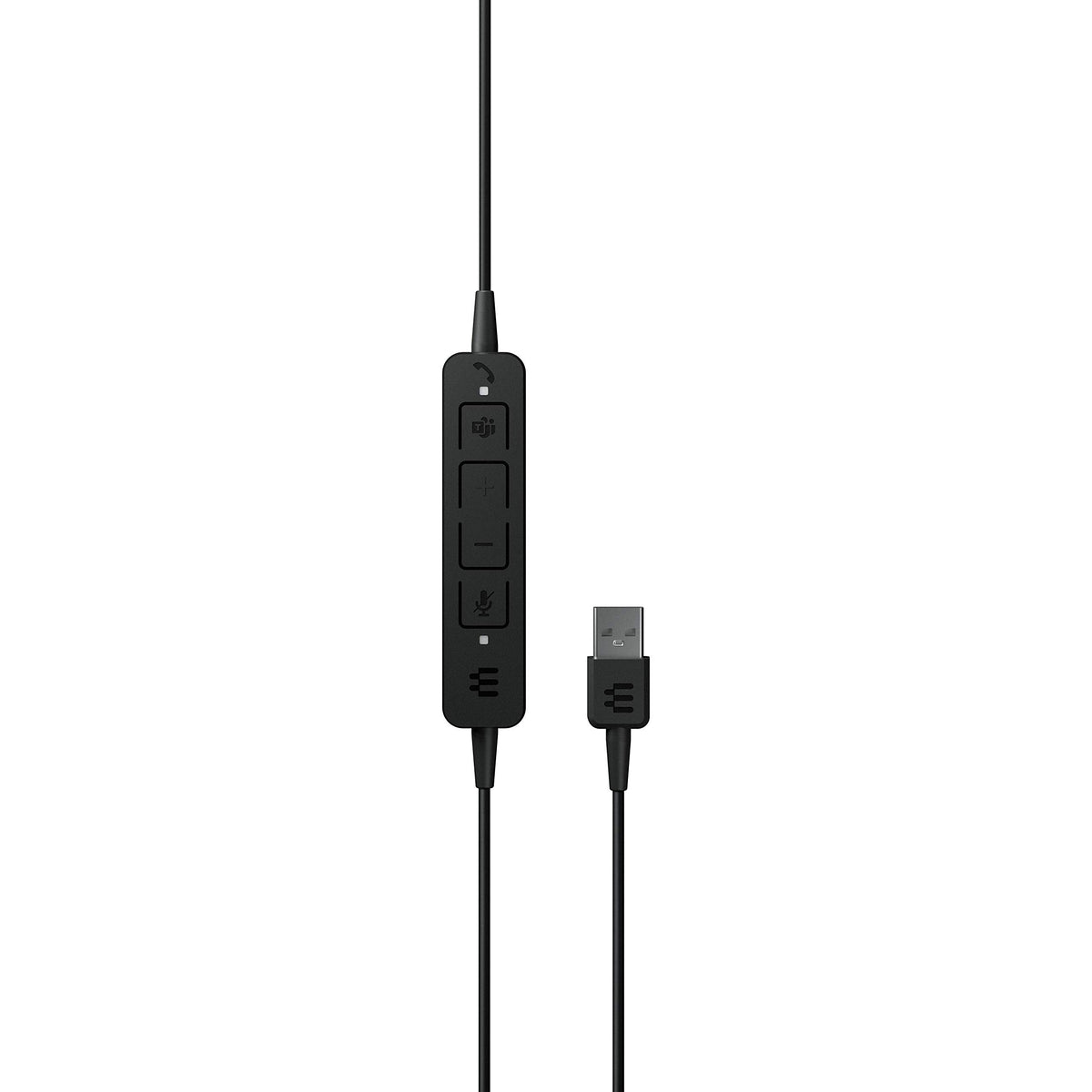 EPOS Adapt 160T USB II - Wired, Double-Sided Headset - USB Connectivity, MS Teams Certified, UC Optimized - Superior Stereo Sound - Enhanced Comfort