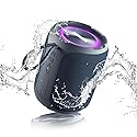 YEAHBOX Portable Bluetooth Speaker, Bluetooth 5.3 40W Wireless Stereo with Deep Bass, RGB Lights, IPX7 Waterproof, Long-Lasting Battery, TWS Pairing