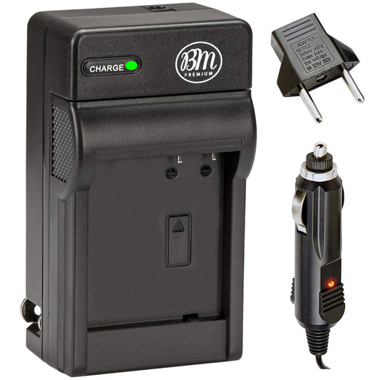 Big Mike's D-LI90 Battery Charger for Pentax K-1, K-01, K-3, K-5, K-5 II, K-5 IIs, K-7, SLR 645D Digital Cameras - 8.4V DC Output