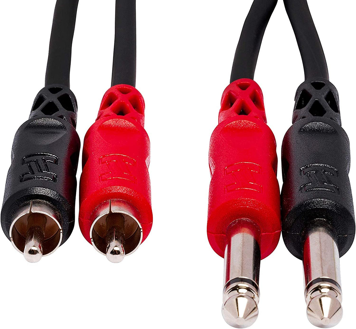 HOSA CPR203 Dual 1/4" to RCA, 3 Meters (9.9 ft)