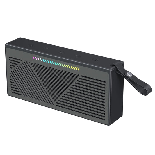 HOTTABLET Bluetooth Speaker Wireless Portable IPX5 Waterproof for Home Party Outdoor Beach, Black