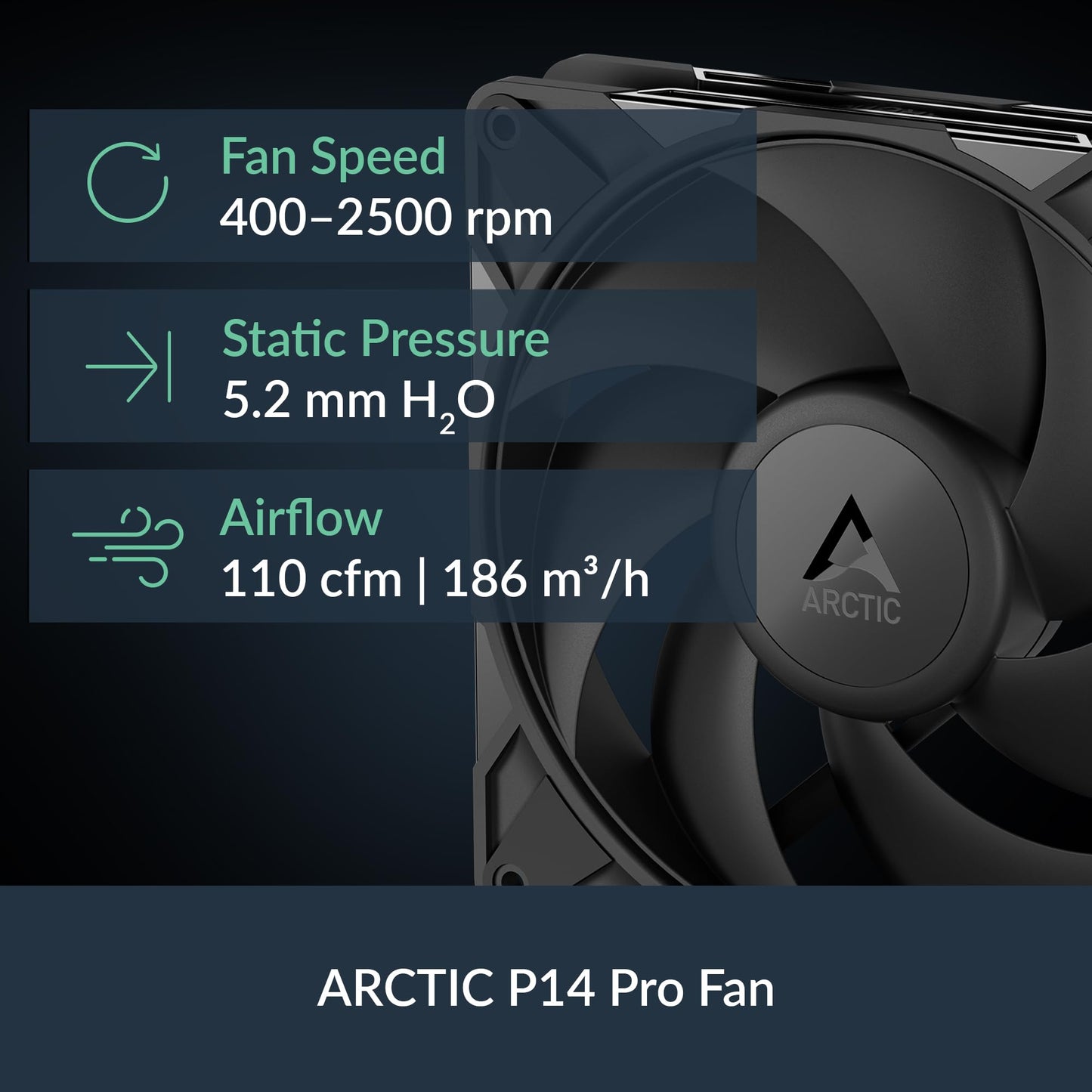 ARCTIC Liquid Freezer III Pro 280 - AIO CPU Cooler, 2 x 140 mm Water Cooling, 38 mm Radiator, PWM Pump, VRM Fan, AMD AM5/AM4, Intel LGA1851/1770