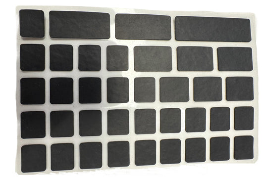 Pwnage Ultra Grip Pre-Cut Anti-Slip Grip Tape - Universal Phone Keyboard & Mouse Grip Enhancer, 0.5mm Ultra-Thin, Sweat-Absorbing, Pre-Laminated