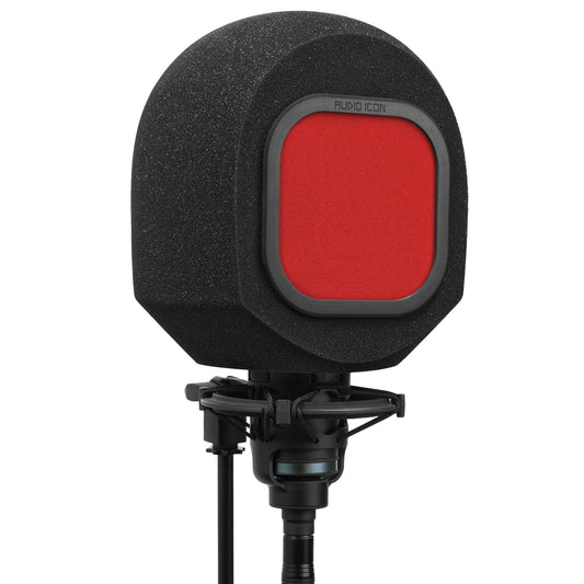 Soundbox Vocal Recording Isolation Booth | Portable Microphone Shield, Pop Filter for Studio-Quality Sound for Singing, Podcasting, Acoustic
