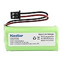 Kastar Cordless Phone Battery Replacement for Uniden BT1021 BT-1021 BT1008 BT-1008, Uniden 65AAAH2BMS, BBTG0645001, BBTG0734001, BBTG0847001, Radio