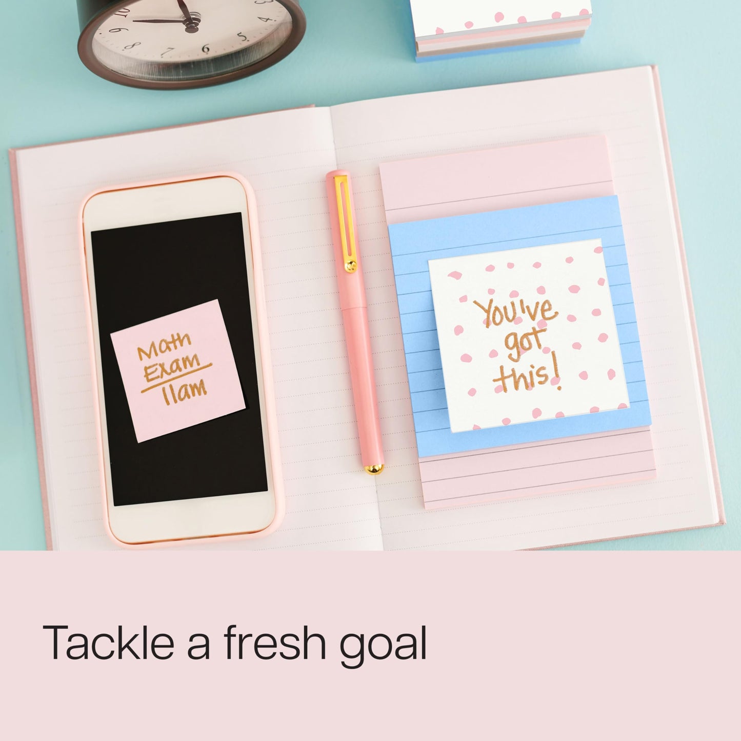 Post-it Polished Patterns, 3 x 3 in, 3 Sticky Notes Pads