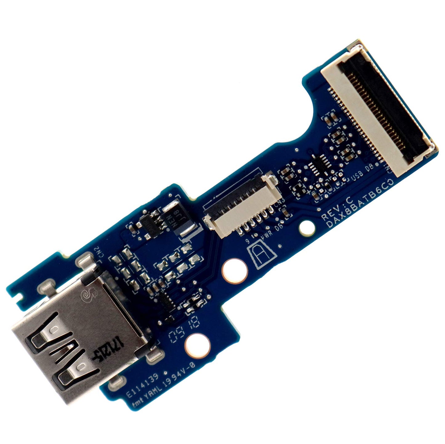 Deal4GO USB Port Circuit Board Replacement for HP ProBook 430 G5 440 G5 445 G5 Z66 Pro G1 DAX8BATB6C0 DAX8BATB6C1 DAX8BCTB8A1