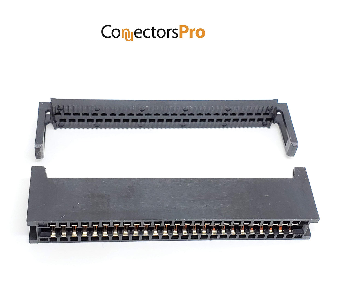 PC Accessories - Connectors Pro 50 Pins IDC 2.54mm Card Edge Connector for Flat Ribbon Cable 50P, CE50 5-Pack