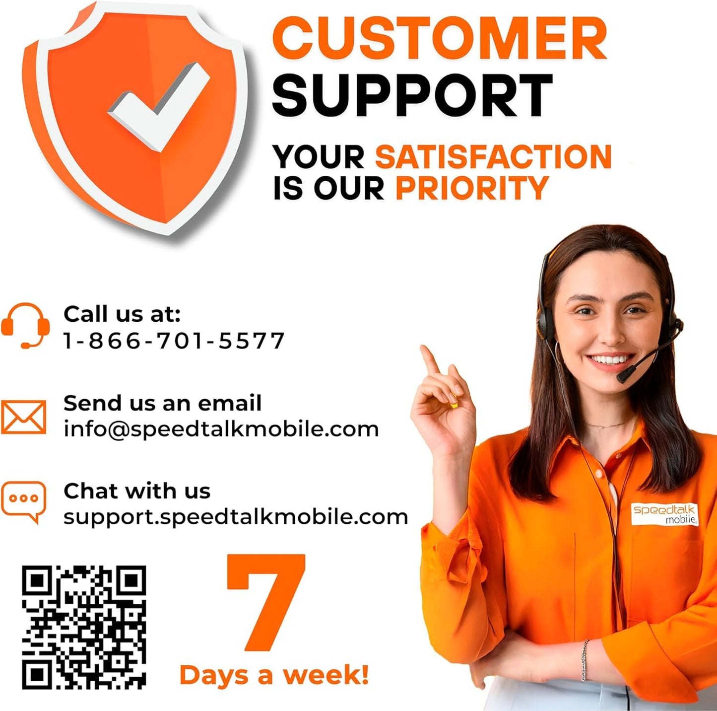SpeedTalk Mobile Prepaid Wireless Plan for Smart Phones & Cellphones - BYOD - Unlimited Talk, Text & Data 9GB High Speed 5G/4G/LTE Nationawide 30 Day