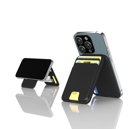 Ox Power MAG-ii Modular Phone Wallet, Compatible with MagSafe Wallet Stand, Magnetic Card Holder for iPhone, Holds 7 Cards and Cash
