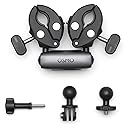 Osmo Dual Heavy-Duty Clamp, Compatibility:Osmo 360, Osmo Action 3, Osmo Action 4, Osmo Action 5 Pro, Osmo Nano