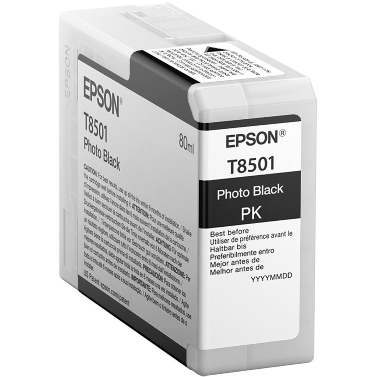 Epson T850100 T850 UltraChrome HD Photo Black Ink