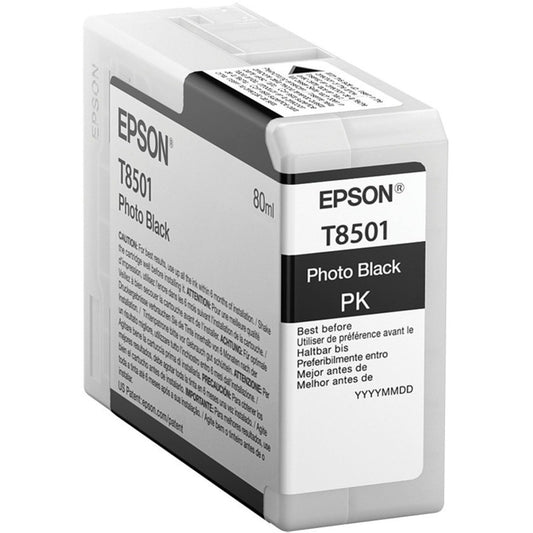 Epson T850100 T850 UltraChrome HD Photo Black Ink