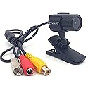 CNDST CCTV Hd Mini Bullet Security Camera 1200TVL 2.8mm Wide Angle Lens with Bracket Small Indoor Outdoor Surveillance Camera Analog Camera(DST-190CW)