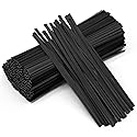 400 Pcs Twist Ties for Bags 5" Cable Ties Bag Twist Ties for Cord Twist Bread Ties Reusable Black Plastic Coated Ties Heavy Duty Bread Ties Twist Wire