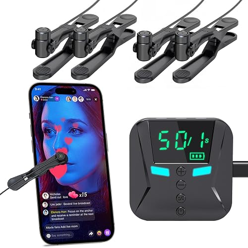X2PRO Smartphone Auto Clicker: 150 Adjustable Speeds | Built-in Battery | Expandable to 9 clicking Tips | Random Speed Mode | for TikTok Live Likes