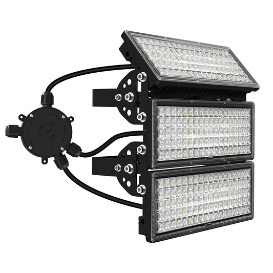 Kekeou 300W Stadium Lights Outdoor LED Flood Light, 42000LM 6500K