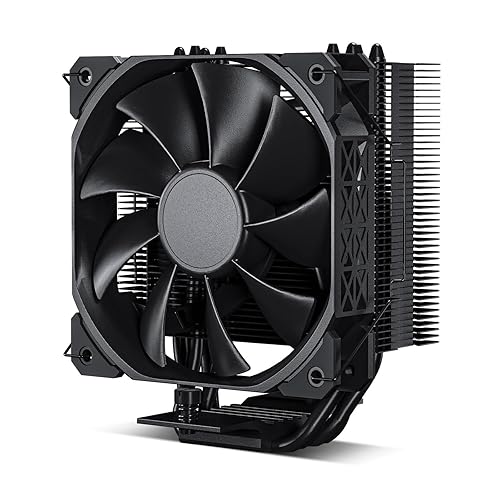DARKROCK PX4 CPU Air Cooler High-Performance 4 Copper Heat Pipes, 120MM PWM Fan Low Noise - Intel LGA 1851/1700/1200/115X, AMD AM5/AMD4 All Black