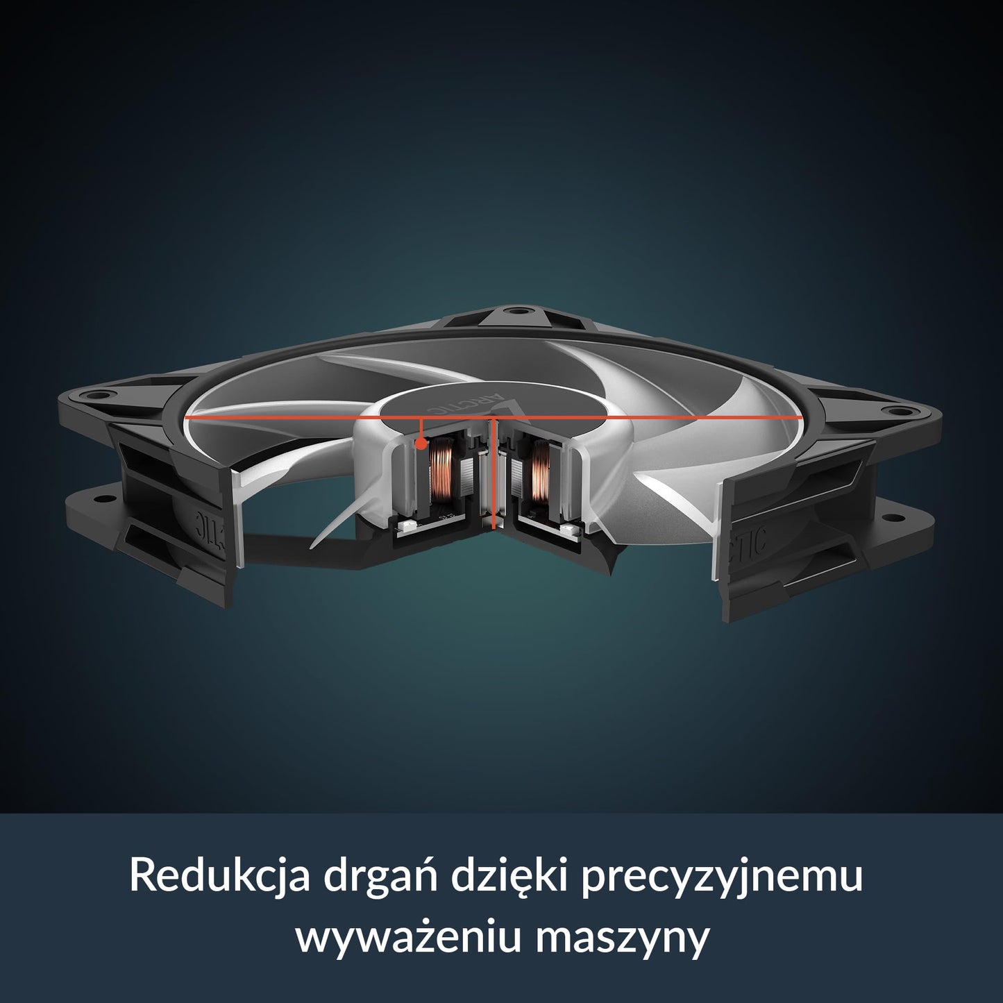 ARCTIC P12 Pro Reverse A-RGB - 3 Pack - 120 mm Premium Fan with Reverse Airflow, PWM Fan with Y Cable Splitter, 500-3000 RPM, 0 RPM <5% PWM, 5V