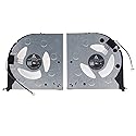 Replacement CPU&GPU Cooling Fan for Lenovo Legion 7-15IMHG05 15IMH05 C7-15IMH05 2020 Model NS8CC11-20C03 NS8CC12-20C04 5H40S20076 5H40S20077