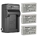Kastar 3-Pack Battery and AC Wall Charger Replacement for Nikon EN-EL22 Battery MH-29 Charger, Nikon 1 J4 Digital Camera, Nikon 1J4 Digital Camera