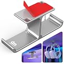 All Aluminum Headset Headphone Stand Hanger Under Desk Designed [Patented] Headphone Holder Hook by Strong Adhesive & Screws,PC Gaming Accessories